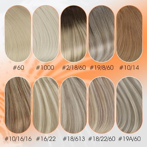 Bella Hair Bella Hair 613 Remy Virgin Human Hair Weave, Russian Blonde Human Hair Bundles Body Wave (2 Pieces 24inch)
