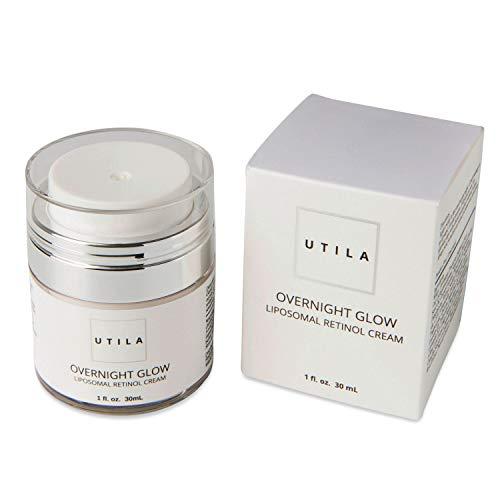 UTILA OVERNIGHT GLOW - LIPOSOMAL RETINOL CREAM - Anti Aging, Night Repair, Skin Renewal, Moisturizing