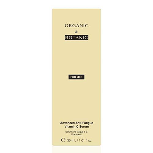 Dr Botanicals Organic & Botanic Advanced Anti Fatigue Vitamin C Serum for Men 1.01 Fl Oz 30ml,White