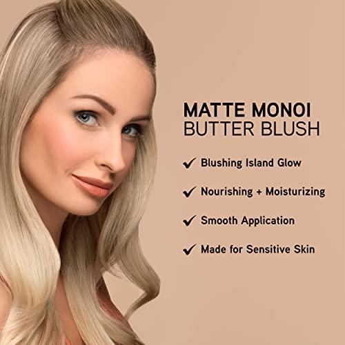 Physicians Formula Physicians Formula Matte Monoi Butter Blush Makeup Powder, Mauvy Mattes, Dermatologist Tested