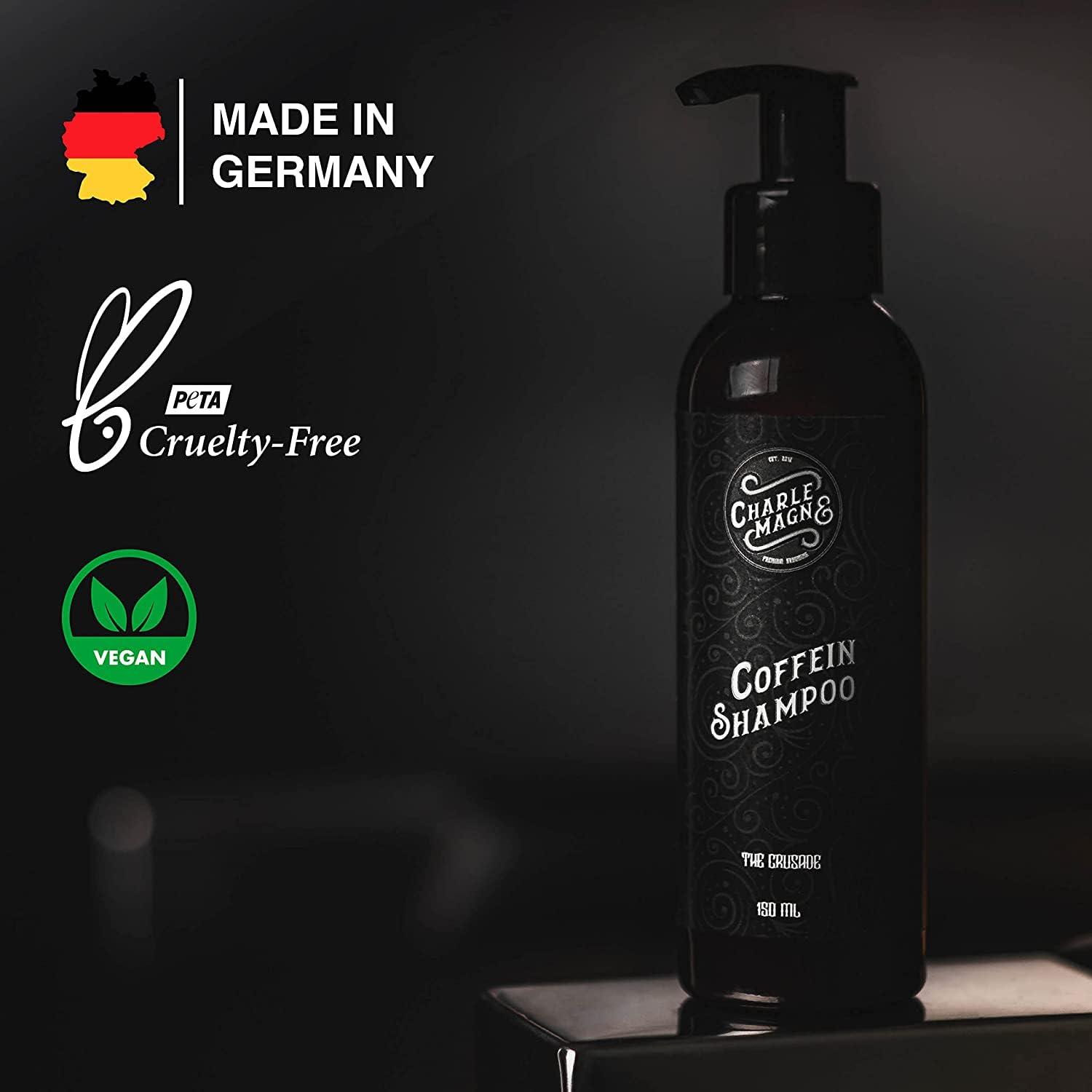 Charlemagne Charlemagne Anti Hair Loss Caffeine Shampoo & Conditioner for Men - Hair Growth Formula - Made in Germany - 200ml