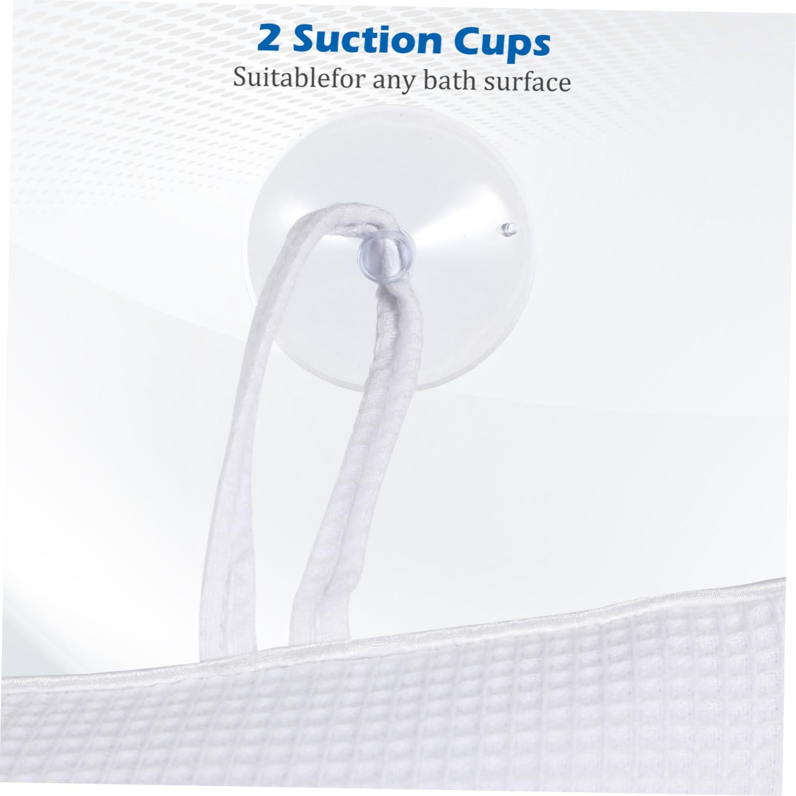 Healeved Healeved Bathtub Pillow Bath spa Pillow Bathtub Neck Pillow Bathroom Bath Pillows Bath Pillow White Bathing Pillows with air Bags Bathroom Pillows Washable Bath mat