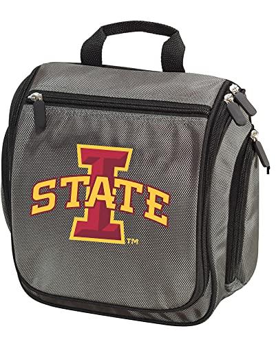 Broad Bay Iowa State Toiletry Bag or Mens ISU Cyclones Shaving Kit HANGABLE Travel Bag