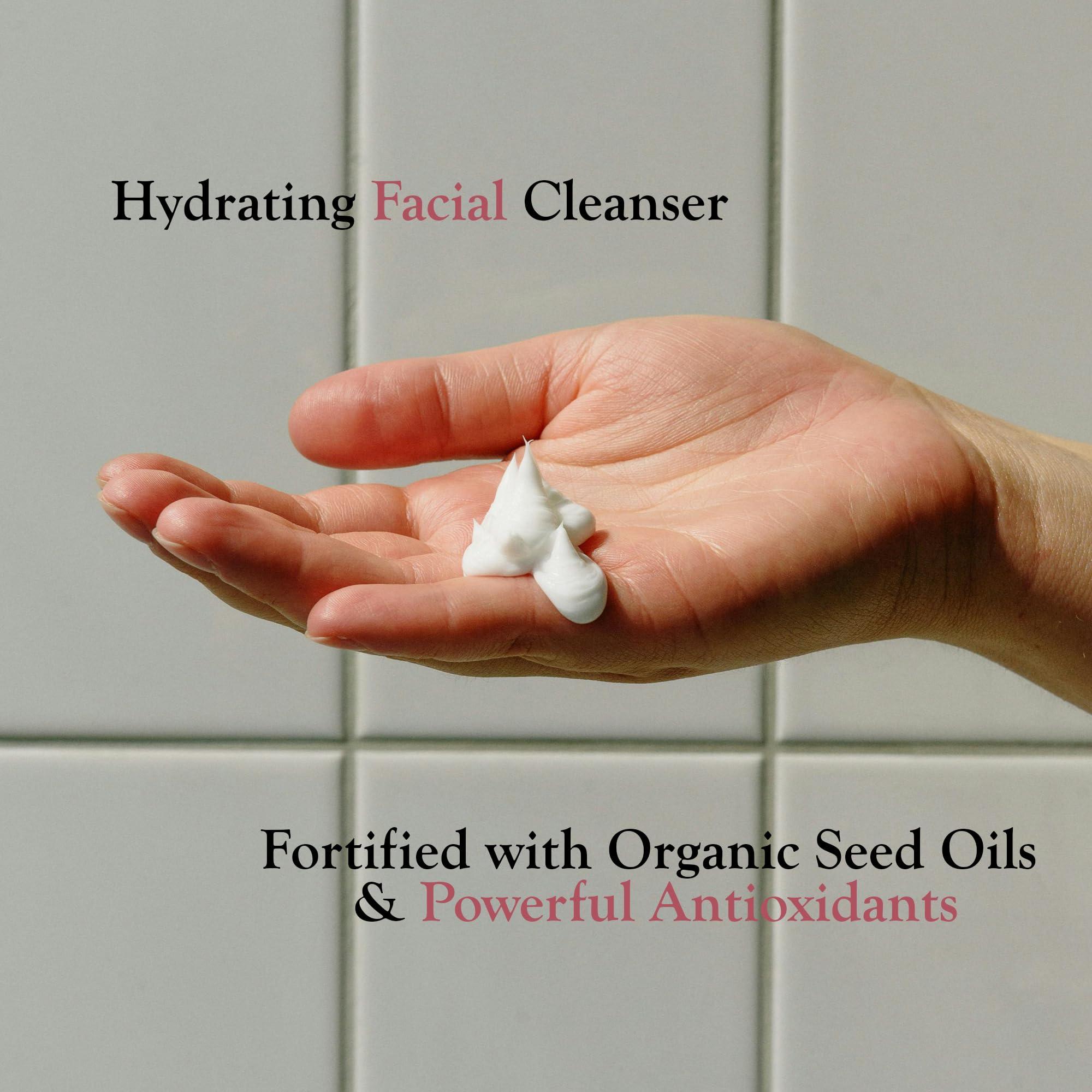 ZENMED ZENMED Gentle Cleansing Cream - 6 oz. 100% Vegetarian Natural See Oil & Antioxidant Fortified Help Control Redness & Flushing pH 6.0 Soap-Free Will Not Over-Dry