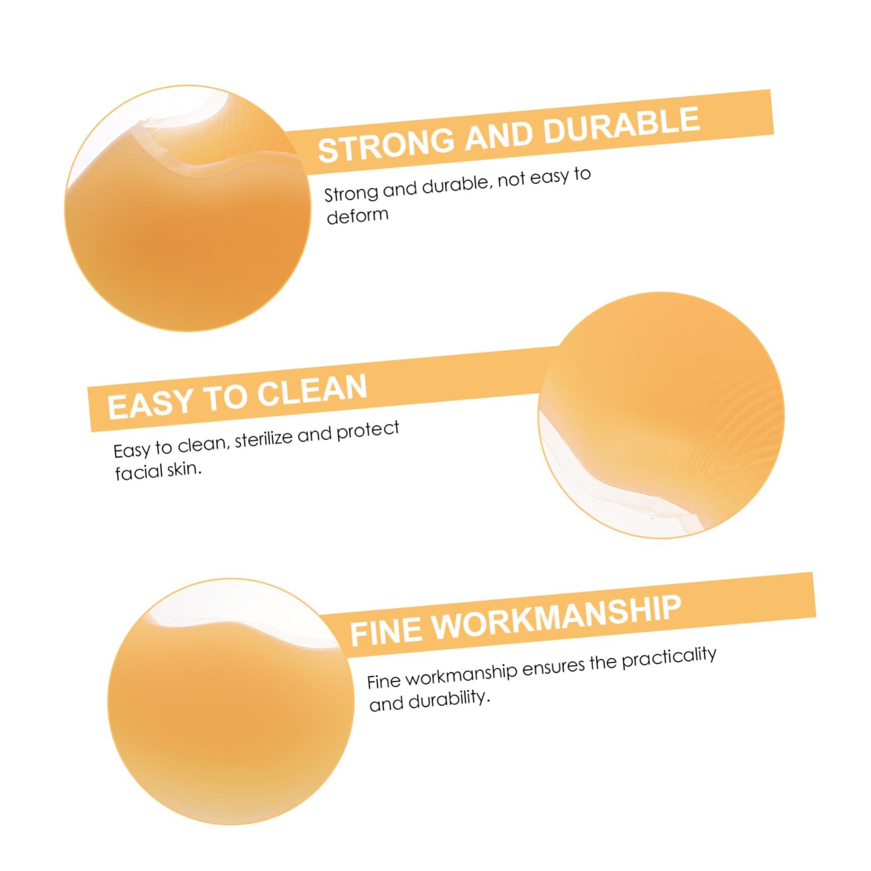 Hemoton Hemoton 1pc Beauty Silicone Body Pillow Massage Cushion Massage Table Face Hole Sponge Pillow Cushion Face Massage Pillow Towel Warmers Spa Face Pillow for Bed Spa Face Pillow