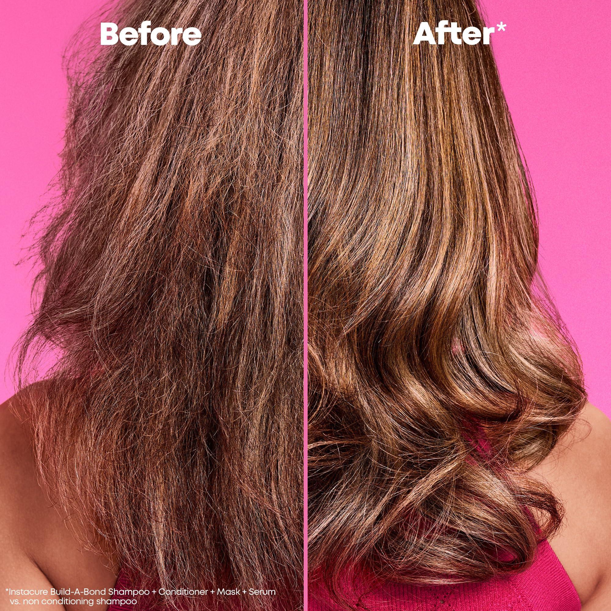 MATRIX Matrix Instacure Build-A-Bond Mighty Care Conditioner | Bonding Care Conditioner | Repairs Very Damaged Hair | Strengthens & Softens | Citric Acid & Squalane | Vegan, Sulfate & Paraben Free | 300ml