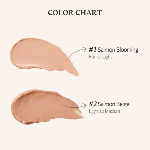 SKIN FOOD since 1957 SKINFOOD Salmon Dark Circle Concealer Cream #2 - Concealer for Dark Circles - Under Eye Concealer for Dark Spots and Wrinkles - Full Coverage Under Eye Concealer - 0.35 Oz/10 g (Salmon Beige)