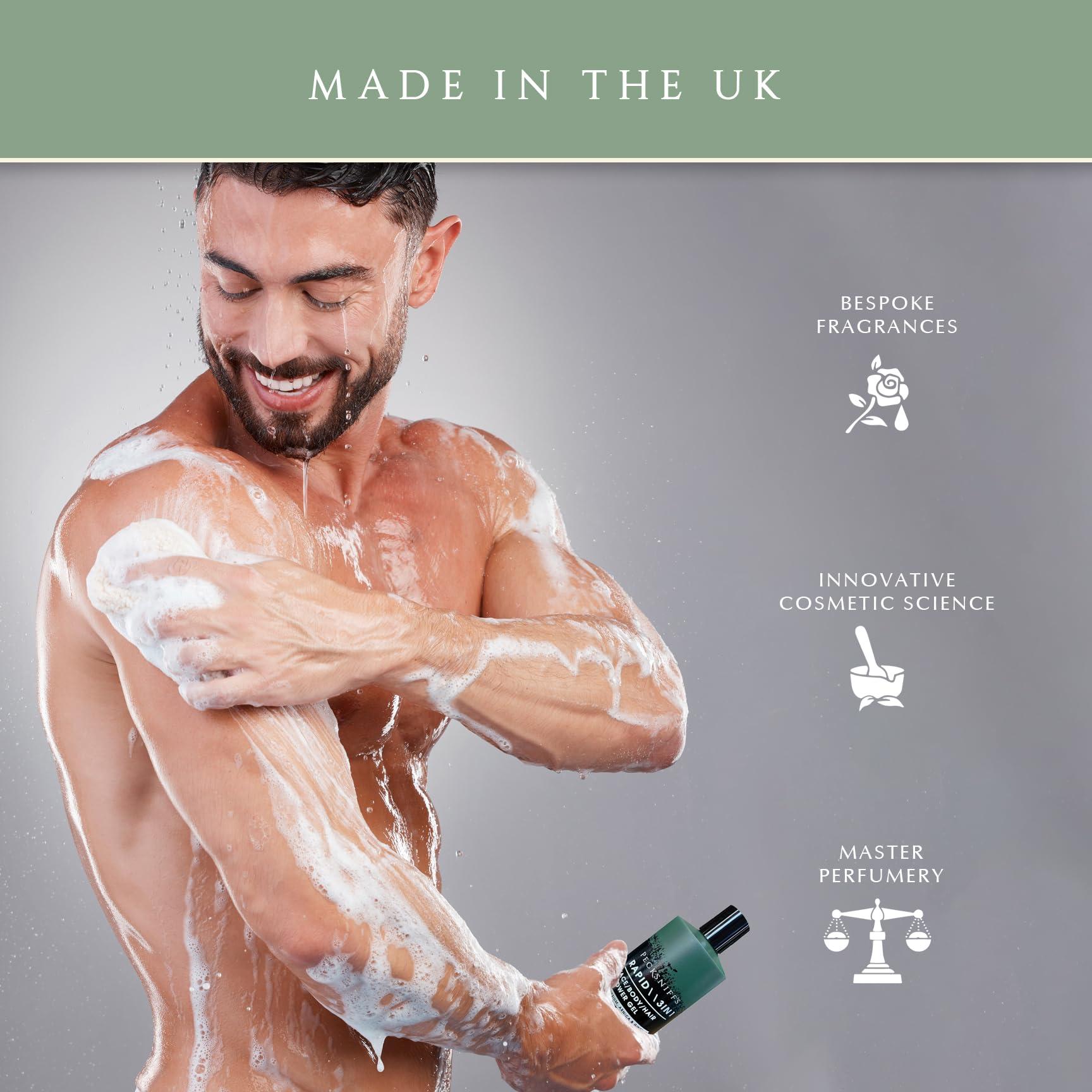 Pecksniff's Pecksniff's Rapid Magnesium 3-in-1 Arnica & Ginseng Shower Gel | 500ml /16.9 Fl Oz