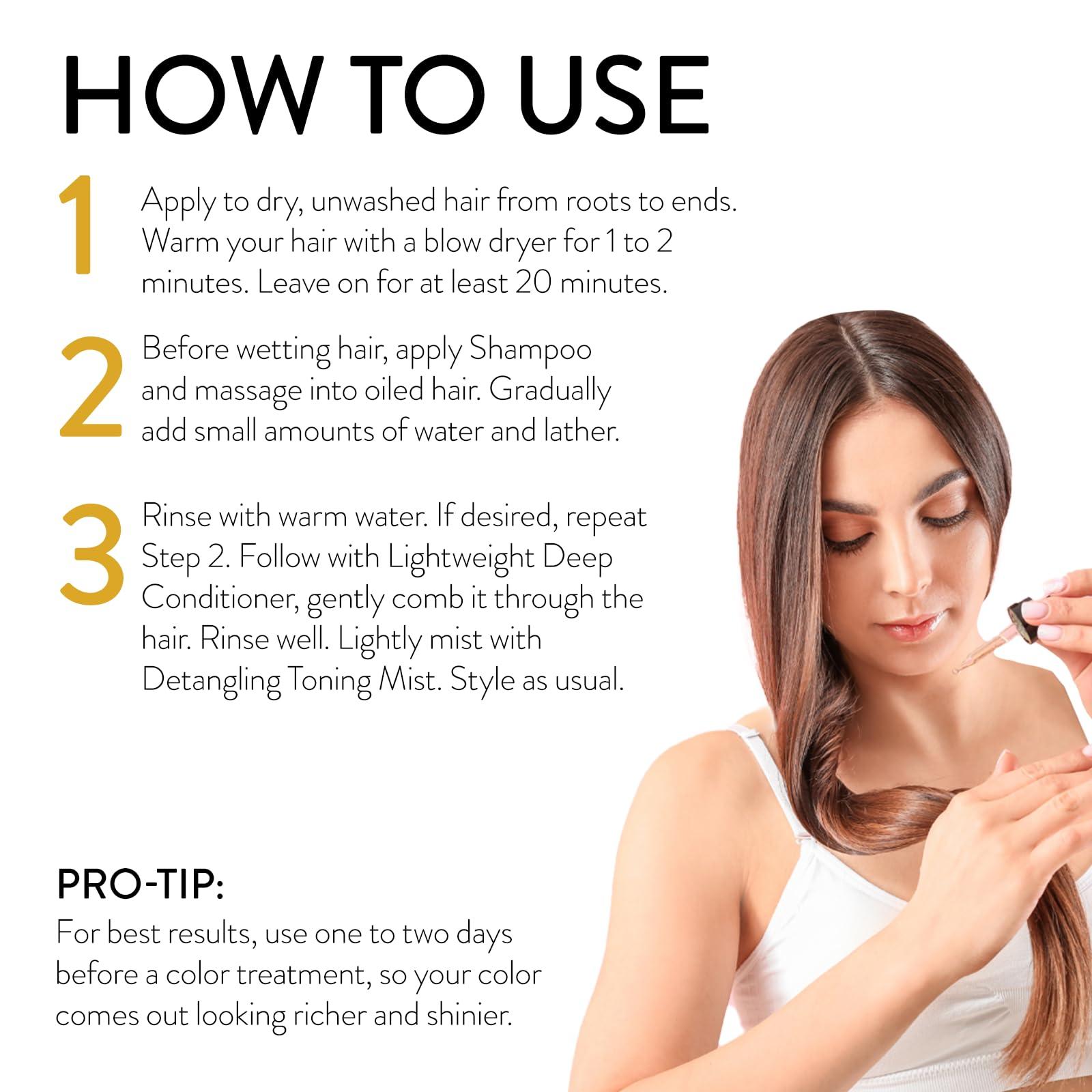 PHILIP B PHILIP B Rejuvenating Oil 16 oz. (480 ml) | Long-Term Hair Repair, Youthful Bounce, Strength and Shine