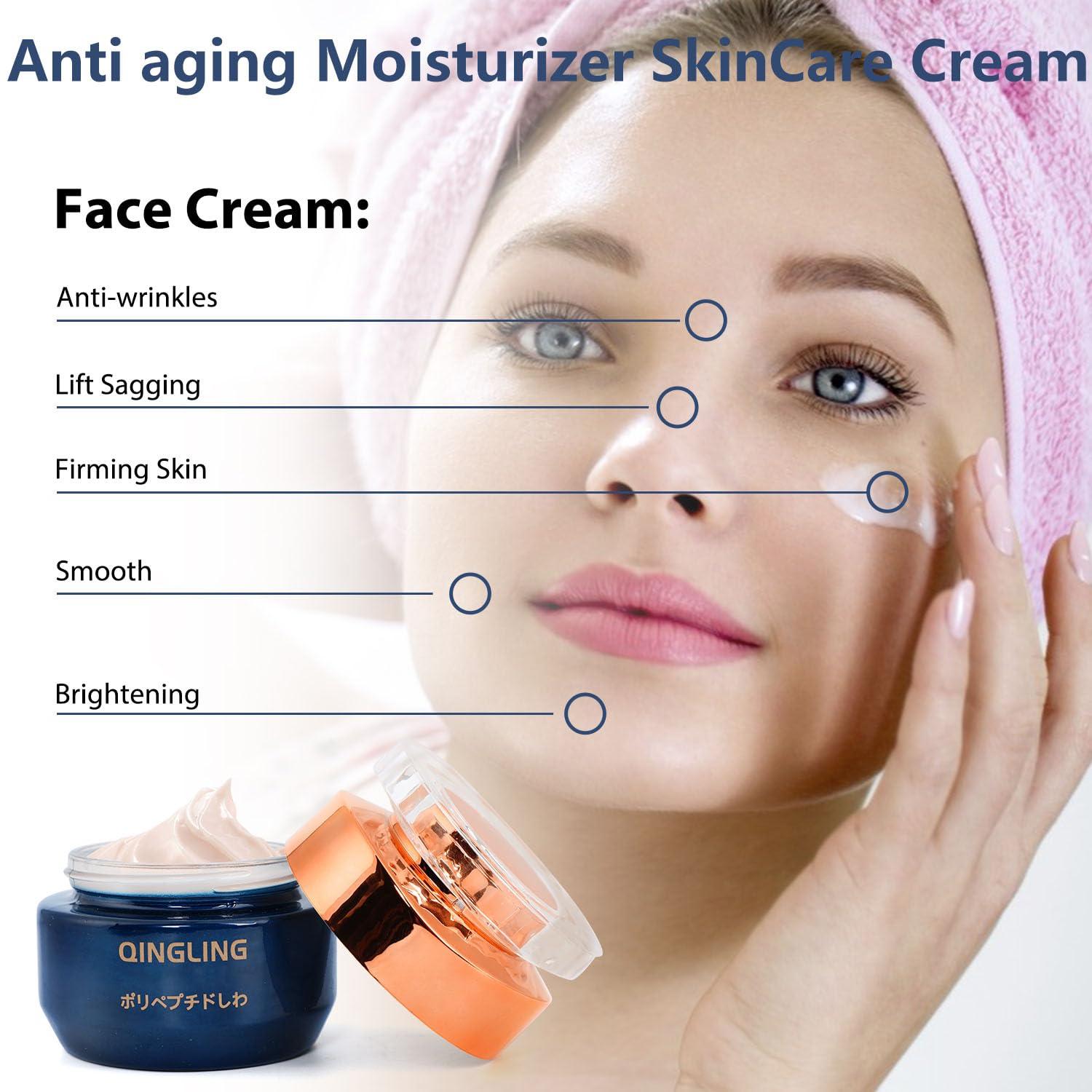 YIVANNUO YIVANNUO Japanese Wrinkle Removal Cream, Anti aging Moisturizer SkinCare Cream, Face Cream, Polypeptide Anti-Wrinkle Cream