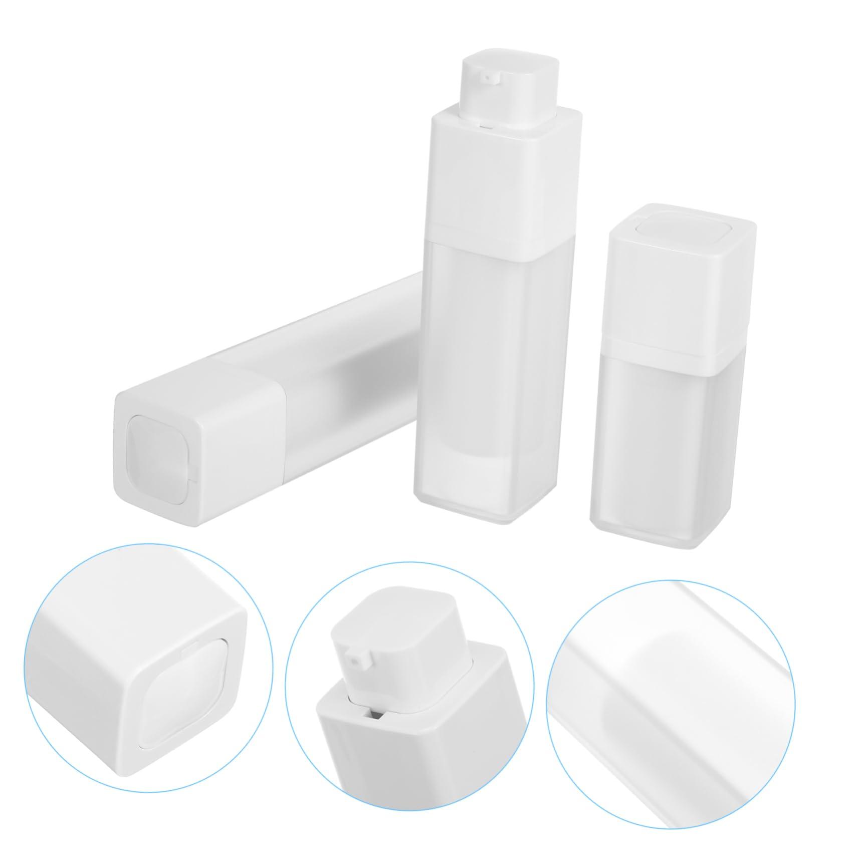 Beavorty 3pcs Bottled Portable Lotion Container Refillable Empty Bottle Lotion Bottle Shower Gel Container Dividing Bottle Vacuum Bottle Travel Bottle Soap Bottles Makeup Bottle