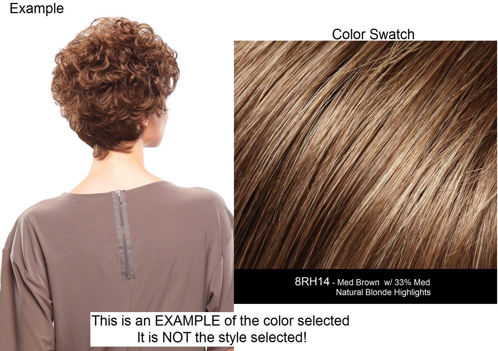 Jon Renau, Mara Ray Rosie Synthetic Lace Front Single Mono Wig by Jon Renau,Stand,Comb,Mara Ray 4oz Luxury Shamp & Cond,19 Page Belle of Hope Wig Care Booklet-Bundle 6pc (8RH14)