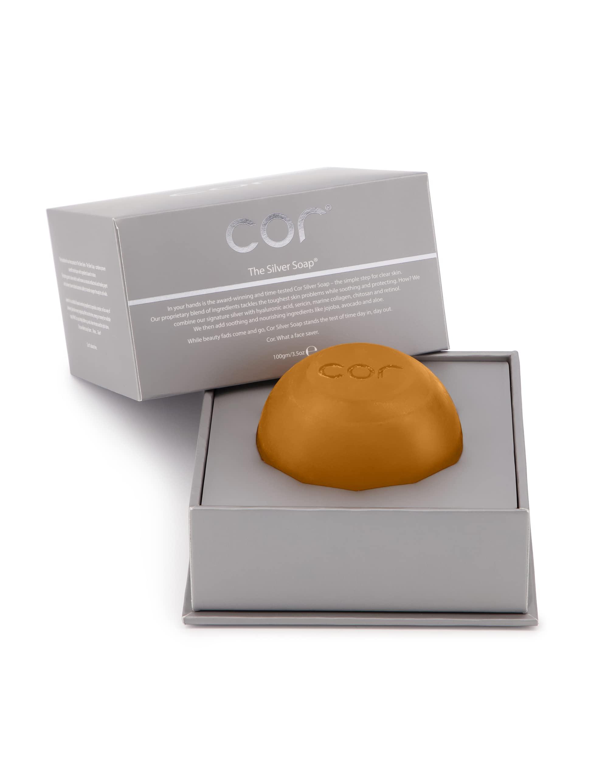 Cor Cor Silver Soap | 100gm | Smart Skincare | Simple One Step Cleansing Bar