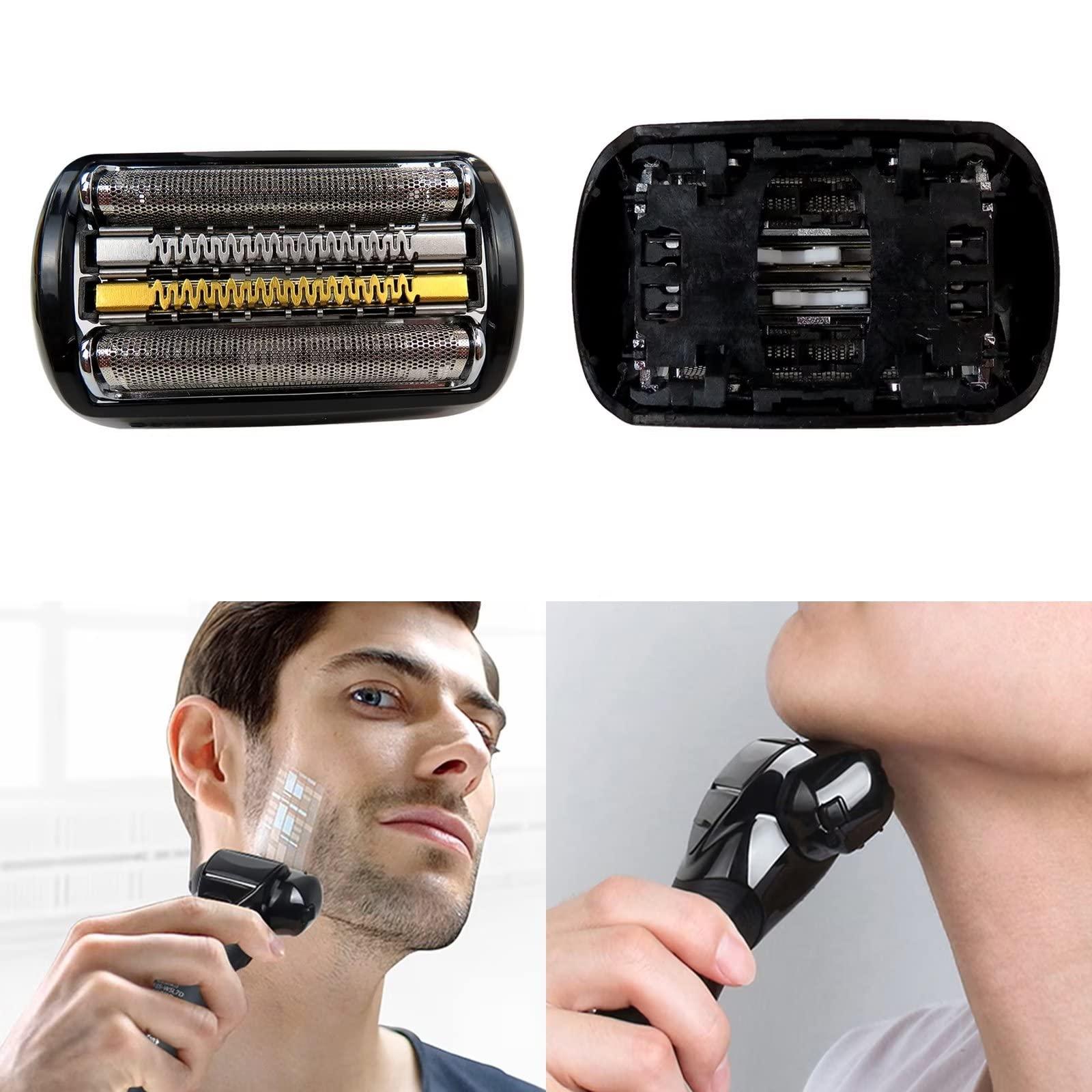 USonline911 92B New Version Series 9 Replacement Electric Shaver Replacement Head for Braun All New Version Series 9 Electric Razors 9290cc, 9291cc, 9370cc, 9293s, 9385cc, 9390cc, 9330s, 9296cc Black