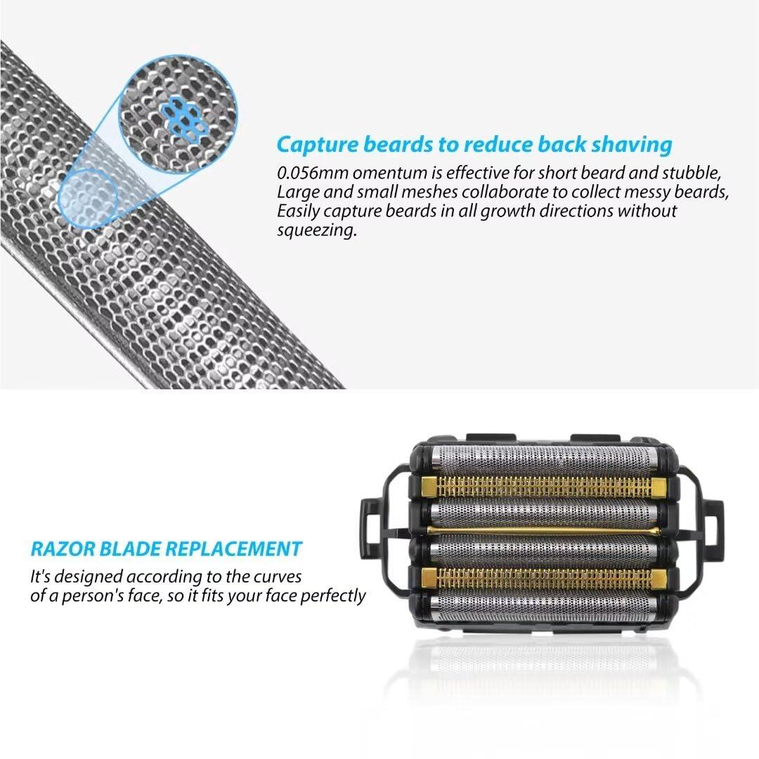 ATIODYUUK ES9600 Replacement Outer Foil Compatible for Panasonic LAMDASH 6 blades