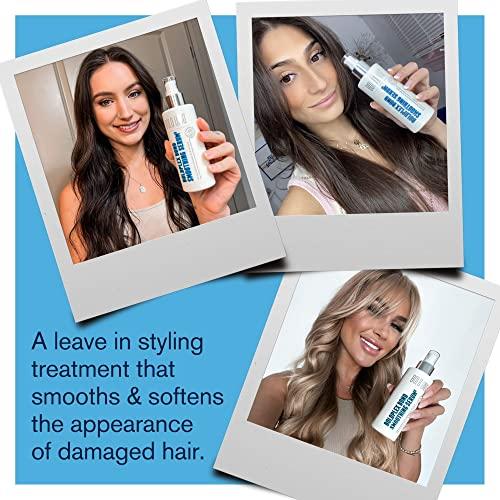 BOLD UNIQ Purple Hair Mask For Blonde, Platinum, Bleached, Silver, Gray, Ash & Brassy Hair, BoldPlex 6 Hair Serum & BoldPlex 4 Shampoo Bundle - Remove Yellow Tones and Condition Dry, Damaged Hair - Cruelty Free