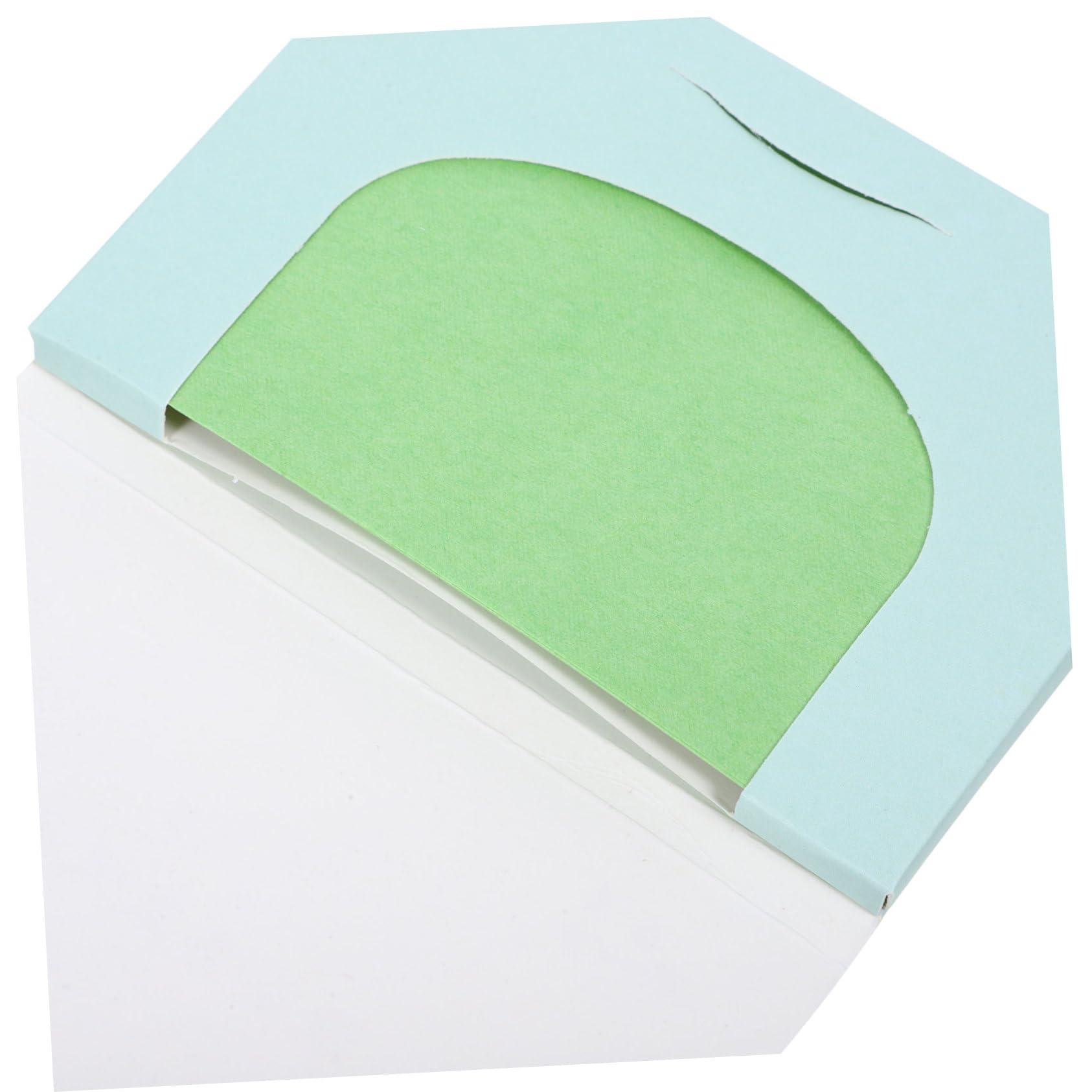 BIUDECO BIUDECO 10 Pack Facial Oil Blotting Sheets 100 Sheets/box Makeup Oil Removal Paper Oil Control for Face Portable Convenient