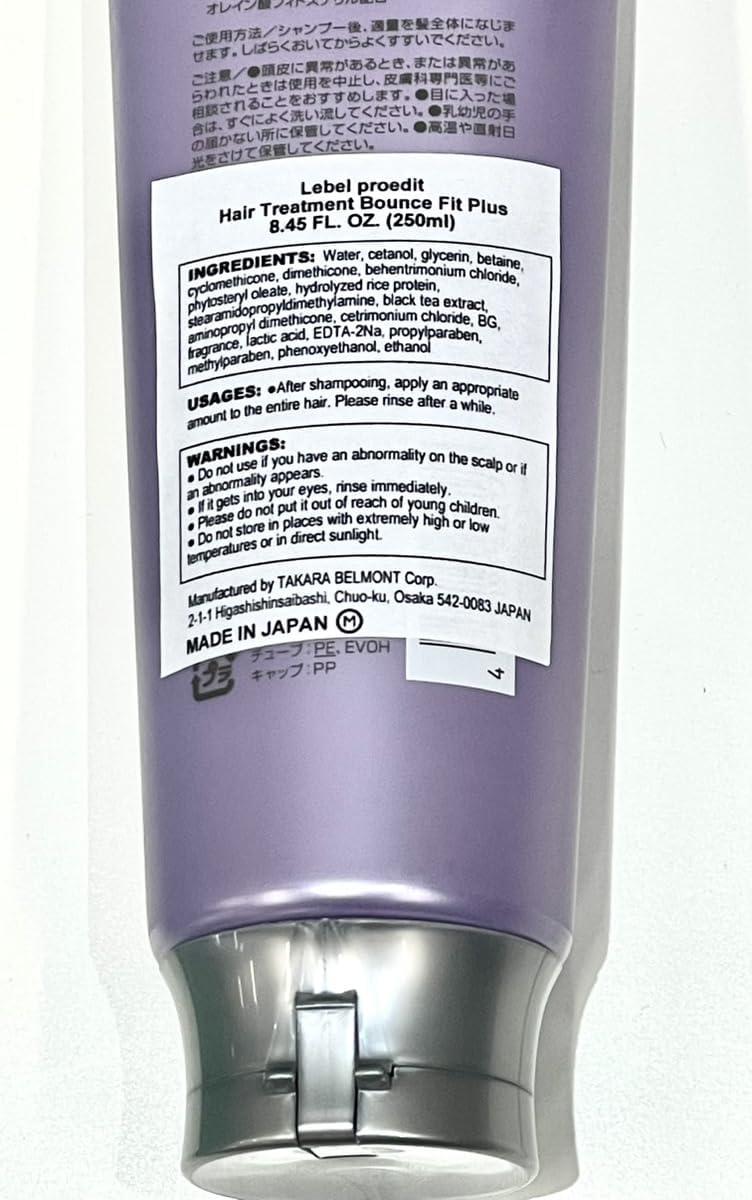 ProEdit Home Charge Lebel Cosmetics ProEdit Care Works Treatment Bounce Fit Plus - 250ml