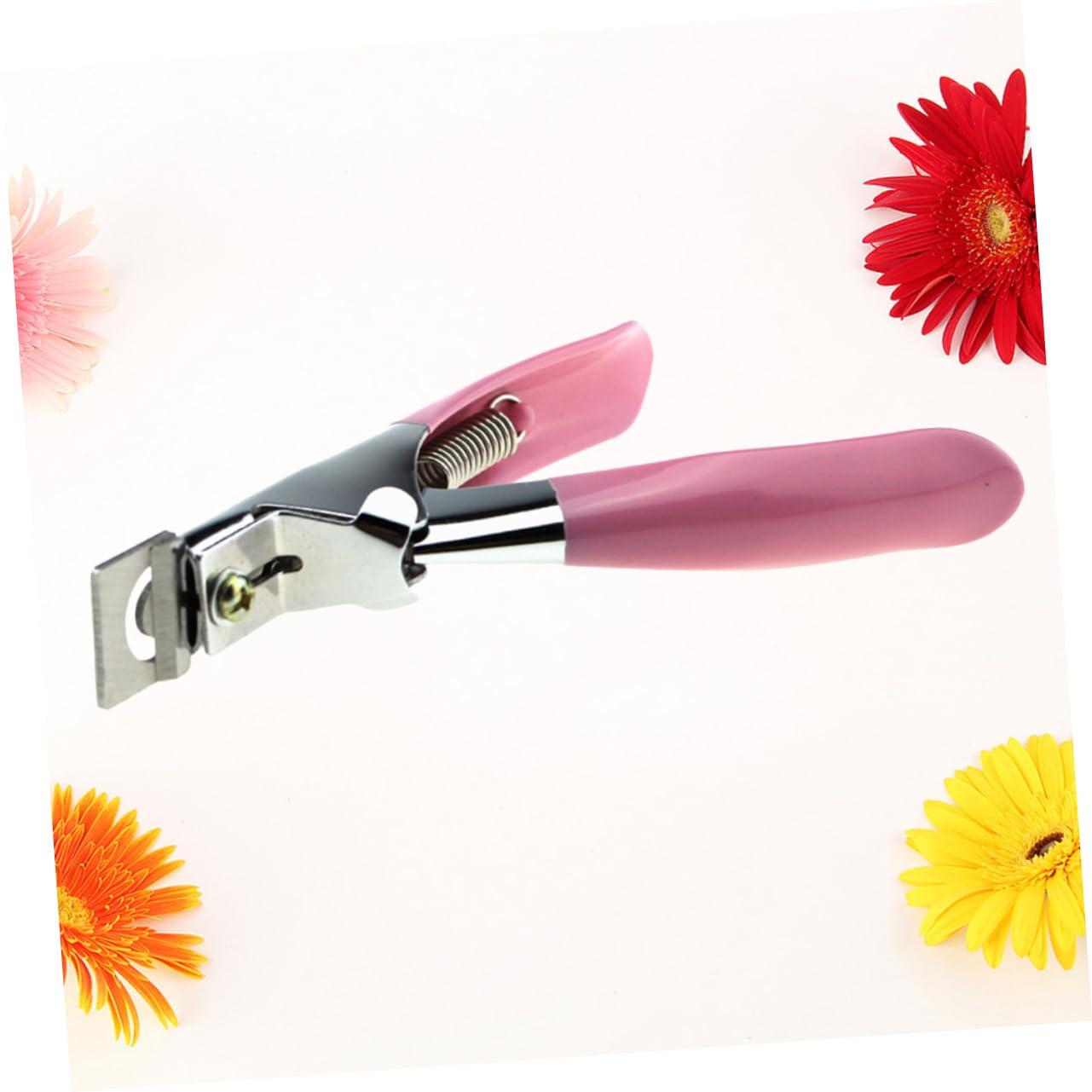 POPETPOP POPETPOP 2pcs Nail Tip Trimmer Straight Nail Clippers Fake Cuticle Clipper Nails Curved Nail Clipper Stickers Manicure Pedicure Tools Nail Tools for Nail Art Pedicure Clip Nail Cutter