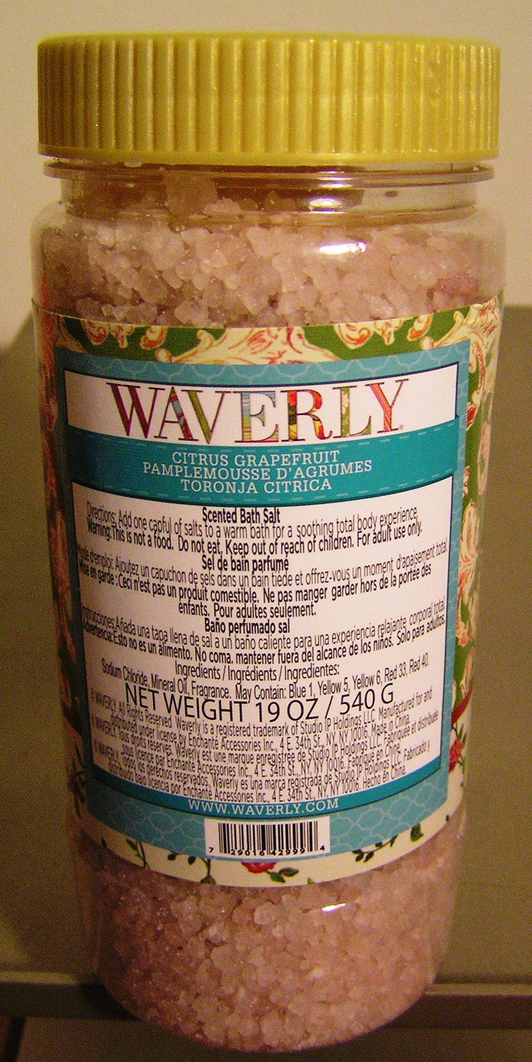 WAVERLY Waverly Bath Salts ~ Chamomile Flower ~ 19 Oz
