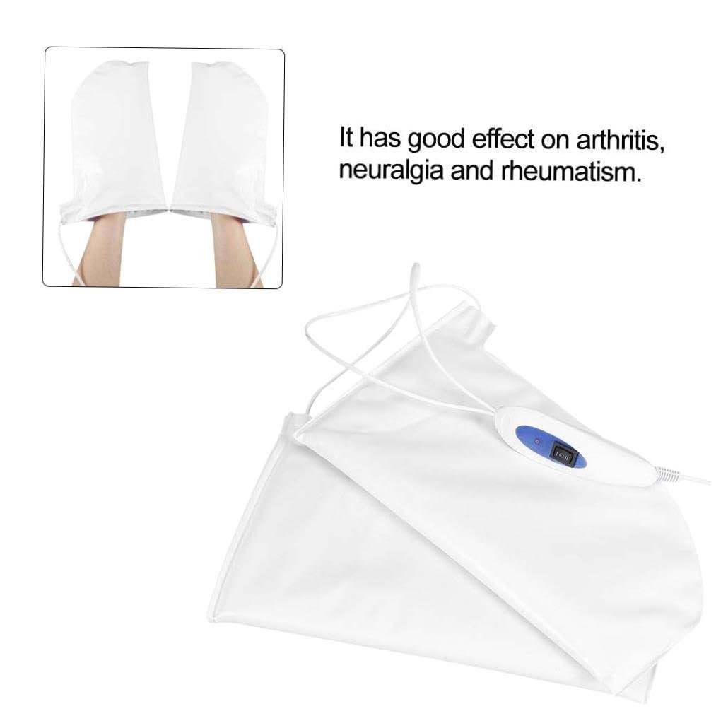FOPEAS Electric Heated Mitts for Hand & Foot Care - Professional Paraffin Wax Treatment Gloves for Manicure SPA