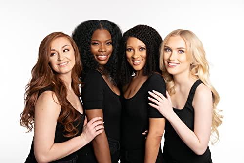 Thank God It's Natural tgin Slip Free Satin Bonnet for Women - Protective - Wavy - Natural Hair - Curly Hair - 3 Pack (Pink, Black, Leopard Print)