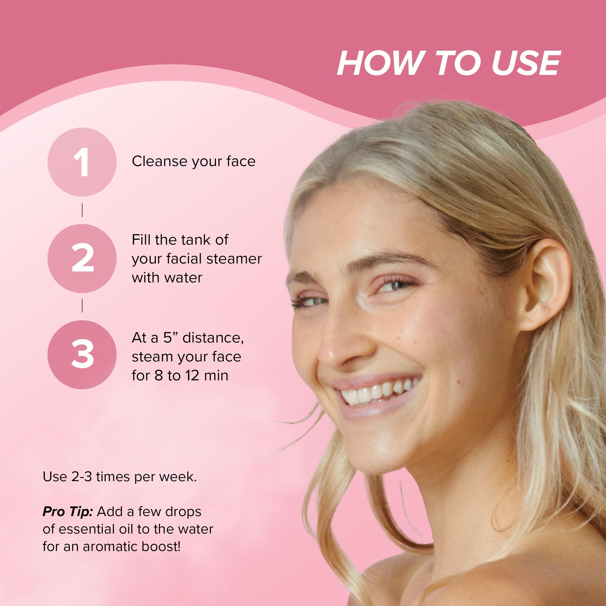 SKIN GYM Skin Gym VODA Facial Steamer, at-Home Micro-Steam Device for Pore Cleansing and Hydration