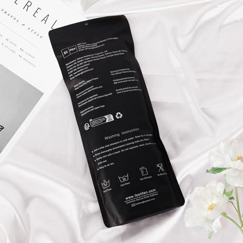 FESHFEN FESHFEN Clip in Hair Extensions 4 PCS Long Wavy Curly Thick Full Head Clip in Hairpieces Synthetic Natural Clip Hair Extension for Women, Dark Ash Blonde Mixed Bleach Blonde 20 inch