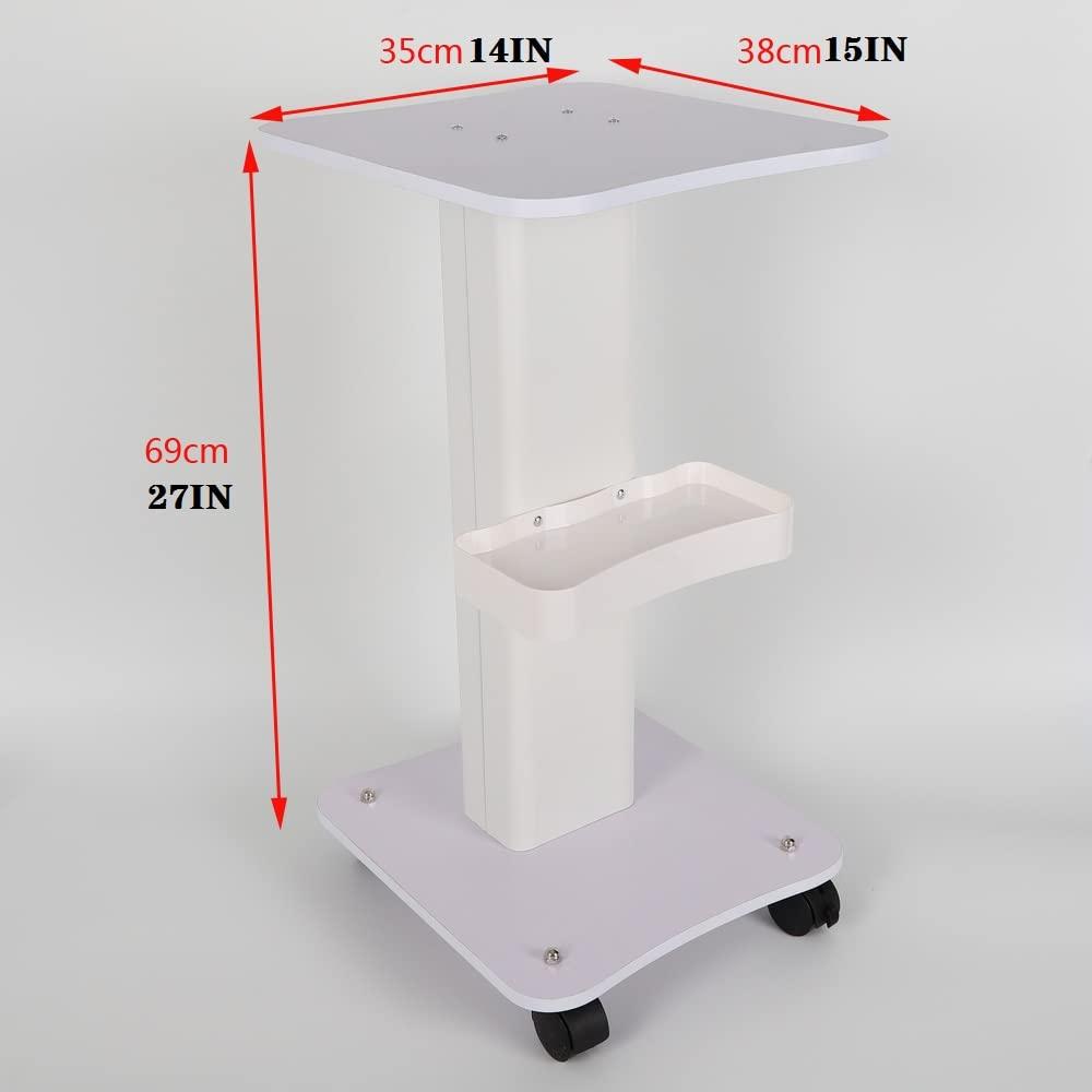 TBVECHI Hair Salon Trolley Rolling Cart Beauty Rolling Trolley Cart Storage Organizer Hairdressing Tool Station Super Load-Bearing & Silent Roller (A-Load Weight 60KG/132LB)