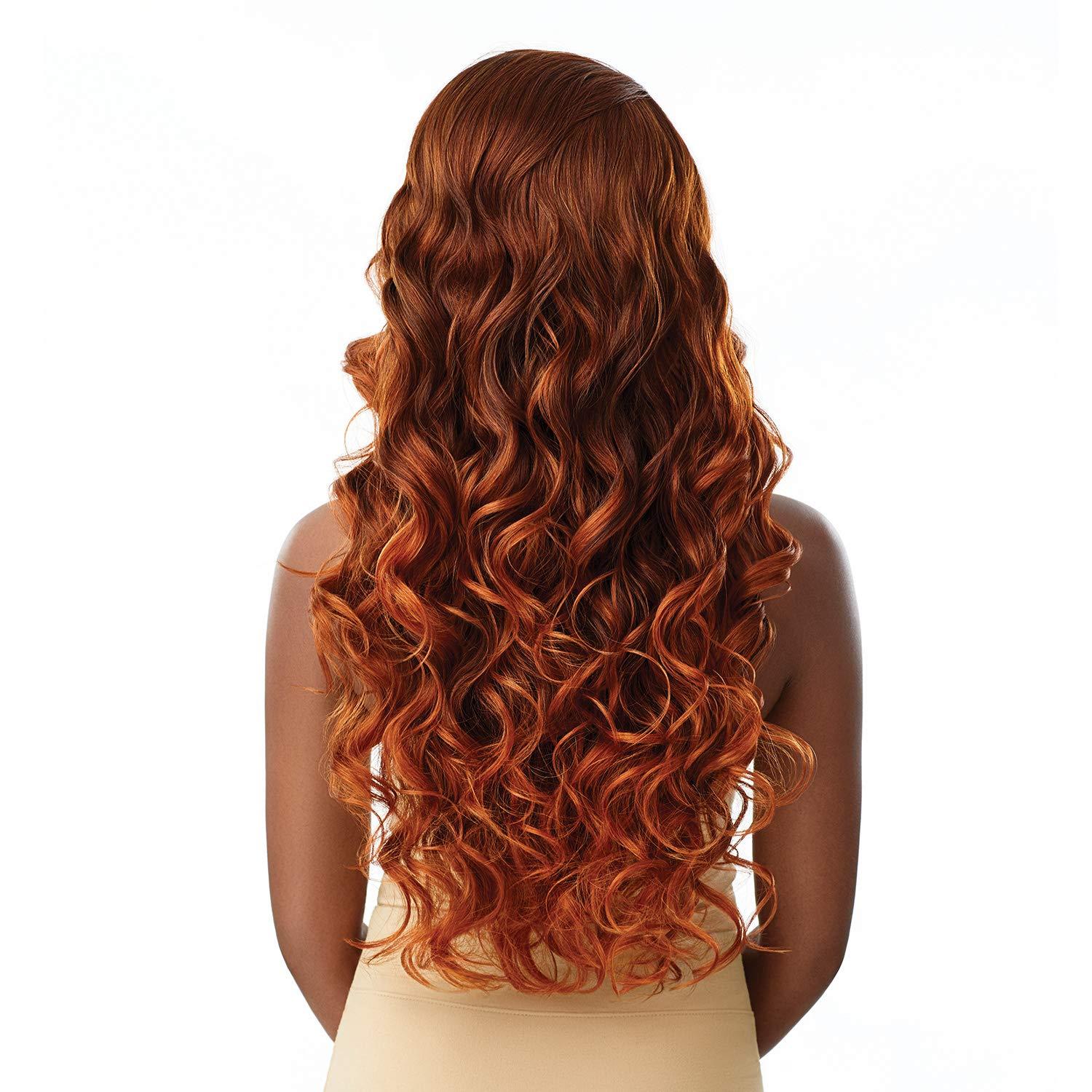 Outre Outre HD Lace Front Wig Perfect Hairline Fully Hand-Tied 13X6 Lace Wig Charisma (DR4/SDBL)