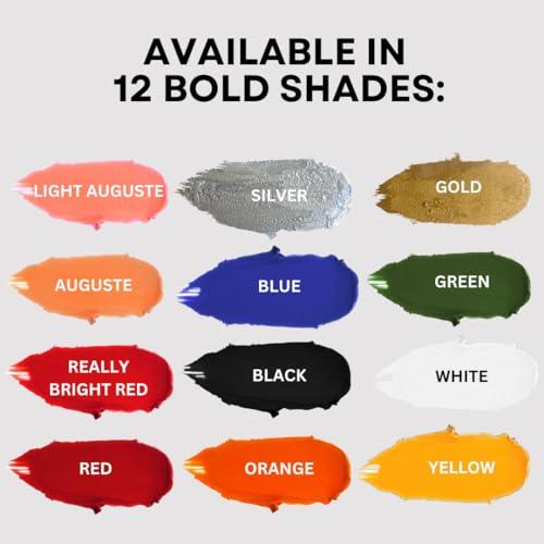 Mehron Mehron Makeup Foundation Greasepaint | Stage, Face Paint, Body Paint, Halloween Makeup 1.25 oz (38 g) (Really Bright Red)