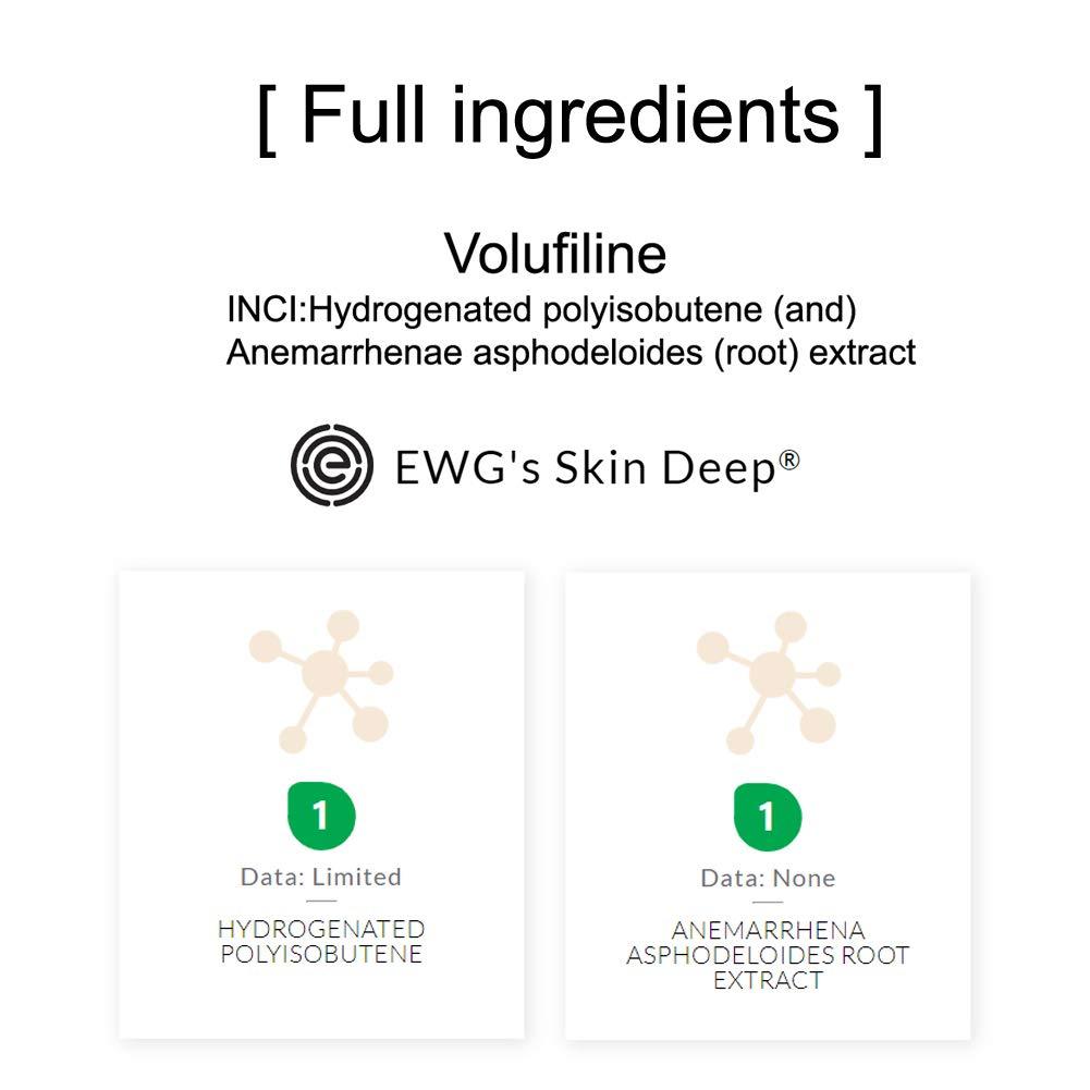 The Cosmetic Company [ Volufiline 30ml ] Cosmetic Ingredient -100% Volufiline Ampoule 30ml(1 fl. oz) France SEDERMA | Cosmetic Grade | For face and body Improve Skin Elasticity, Wrinkle Improvement
