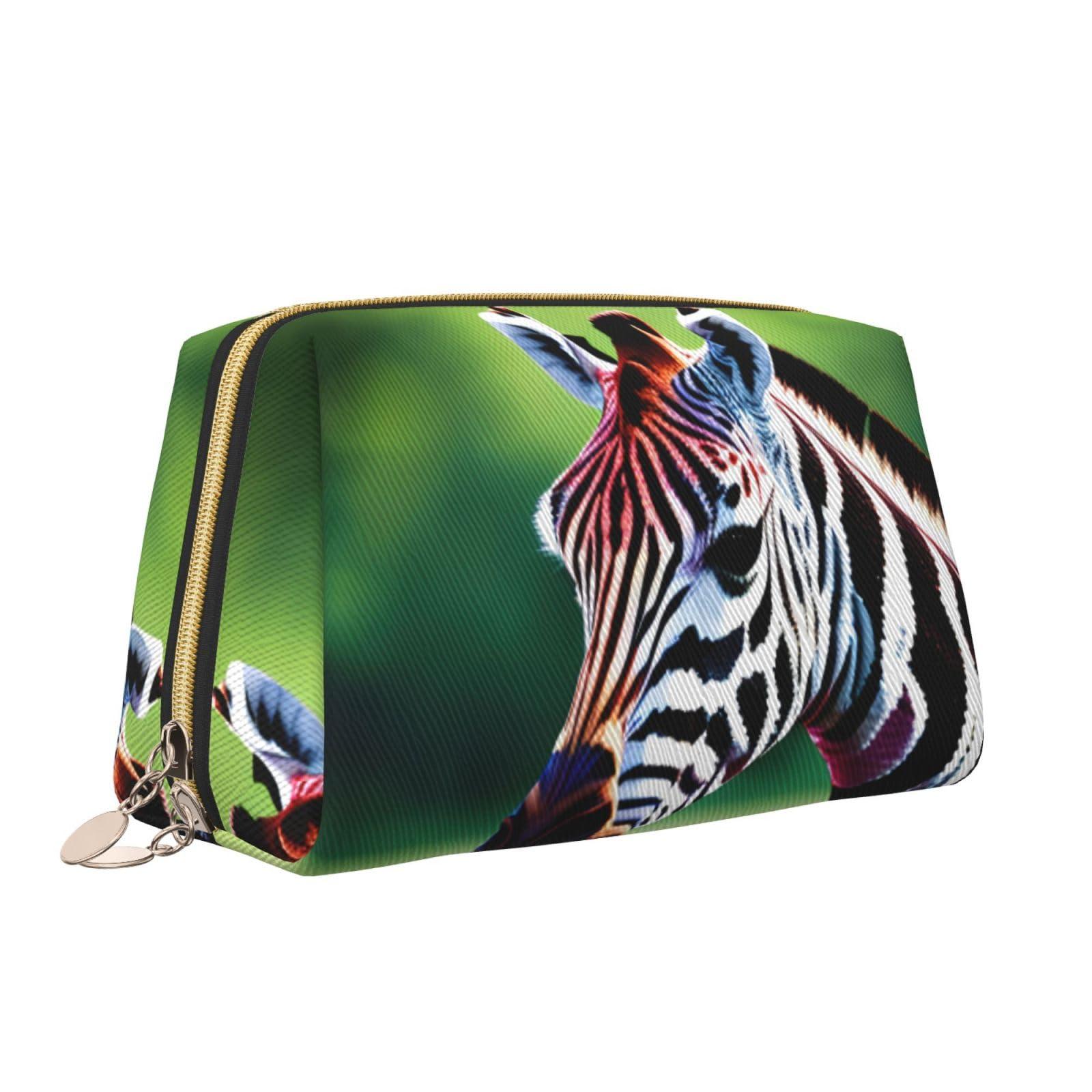 SDEGTHO SDEGTHO Zebra And Giraffe Storage Bag,Small Makeup Bag For Purse Travel Makeup Pouch Mini Cosmetic Bag