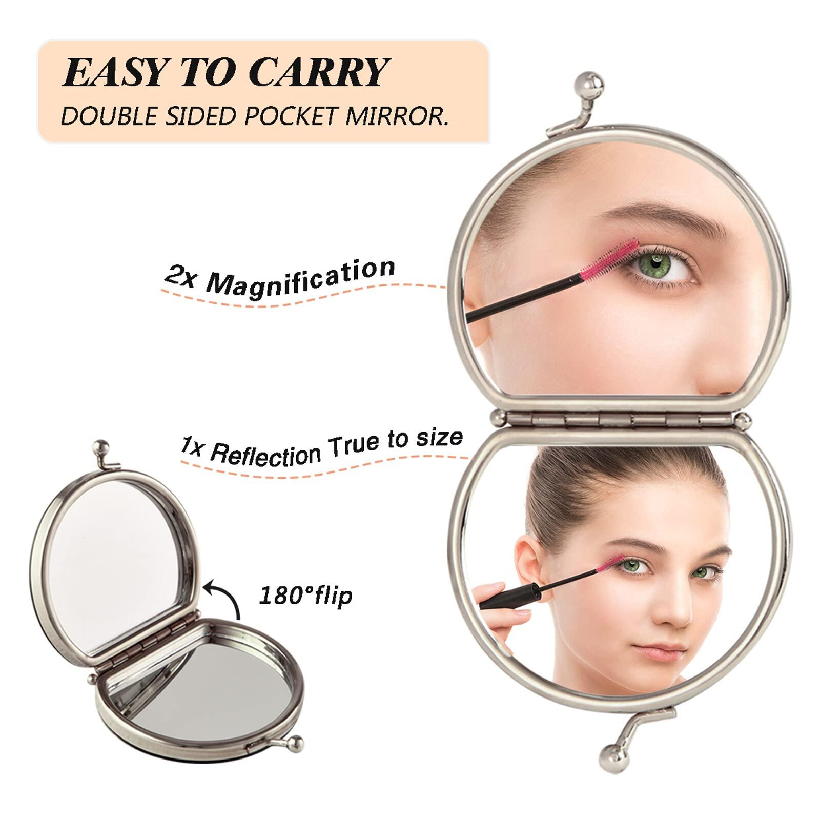 Augenstern Augenstern Travel Makeup Mirror Taco-scetch-Mexican Foldable Cosmetic Mirror Pocket Mirror