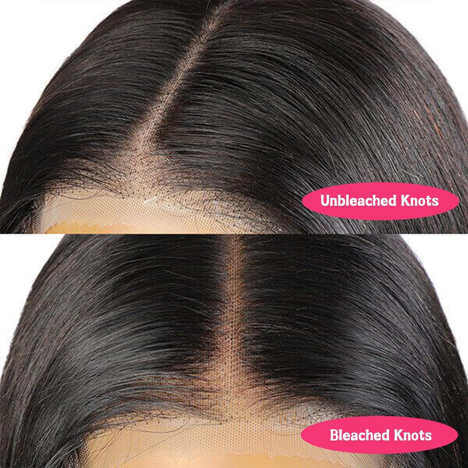 Laceager 12 Inch Wear and Go Glueless Bob Wig Human Hair Pre Plucked 4X4 Body Wave Lace Front Wigs Human Hair Pre Cut Lace New Upgraded No Glue Wigs For Black Women