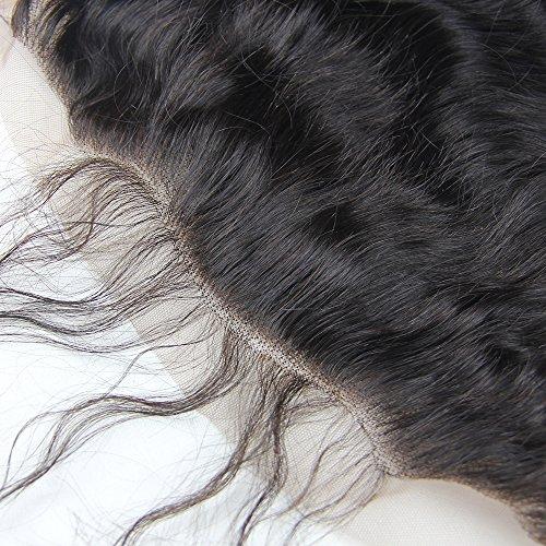 Lady Focus 13X6 Ear To Ear Lace Frontal Closure Brazilian Virgin Hair Body Wave Human Hair Full Lace Frontal Bleached Knots With Baby Hair 16 inches