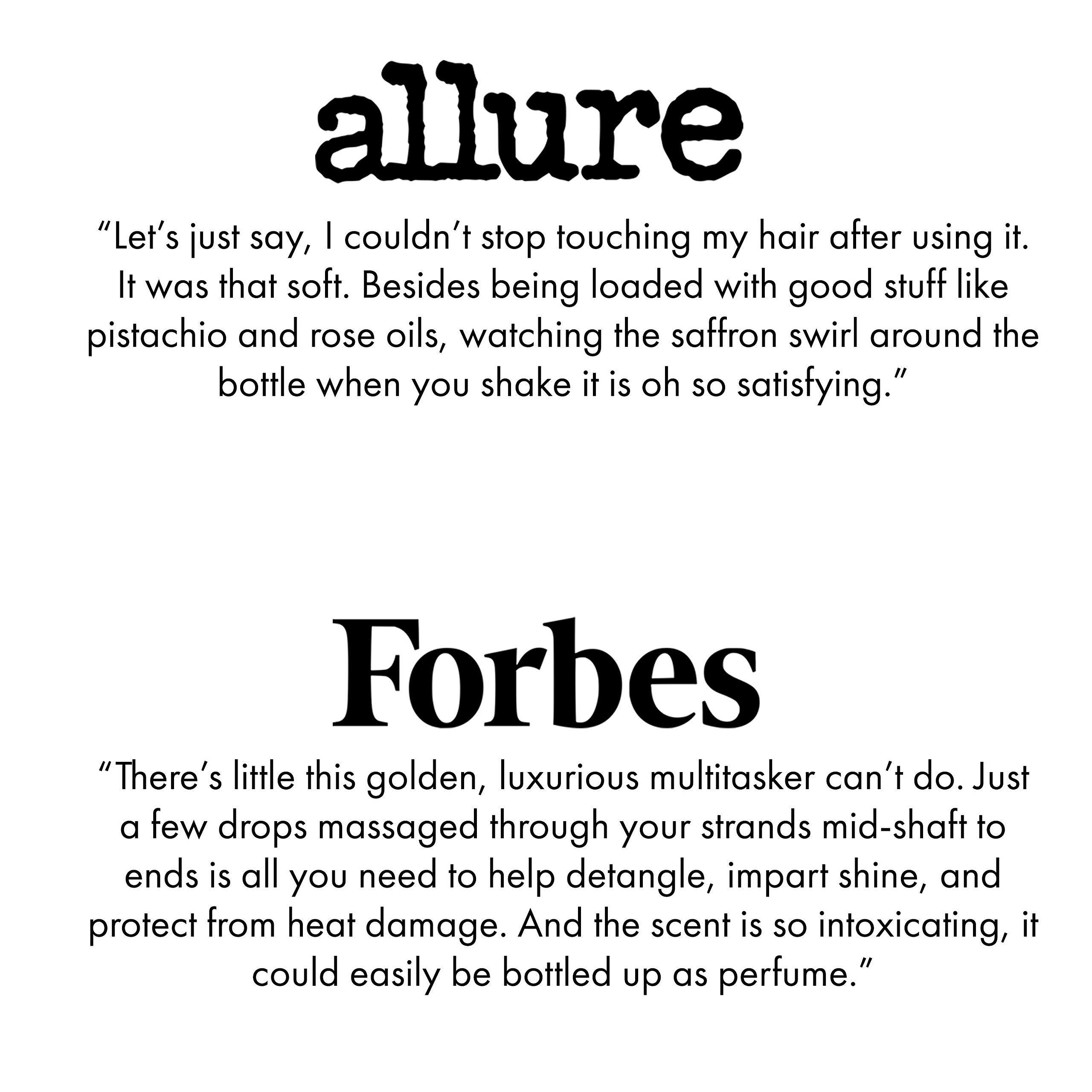 Joon Joon Saffron Hair Elixir Pistachio + Rose Hair Oil, 3.11 Fl. Oz.