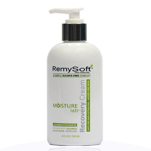 RemySoft RemySoft Moisturelab System - Safe for Hair Extensions, Weaves and Wigs - Salon Formula Shampoo, Conditioner & Serum - Gentle Sulfate-free Lather