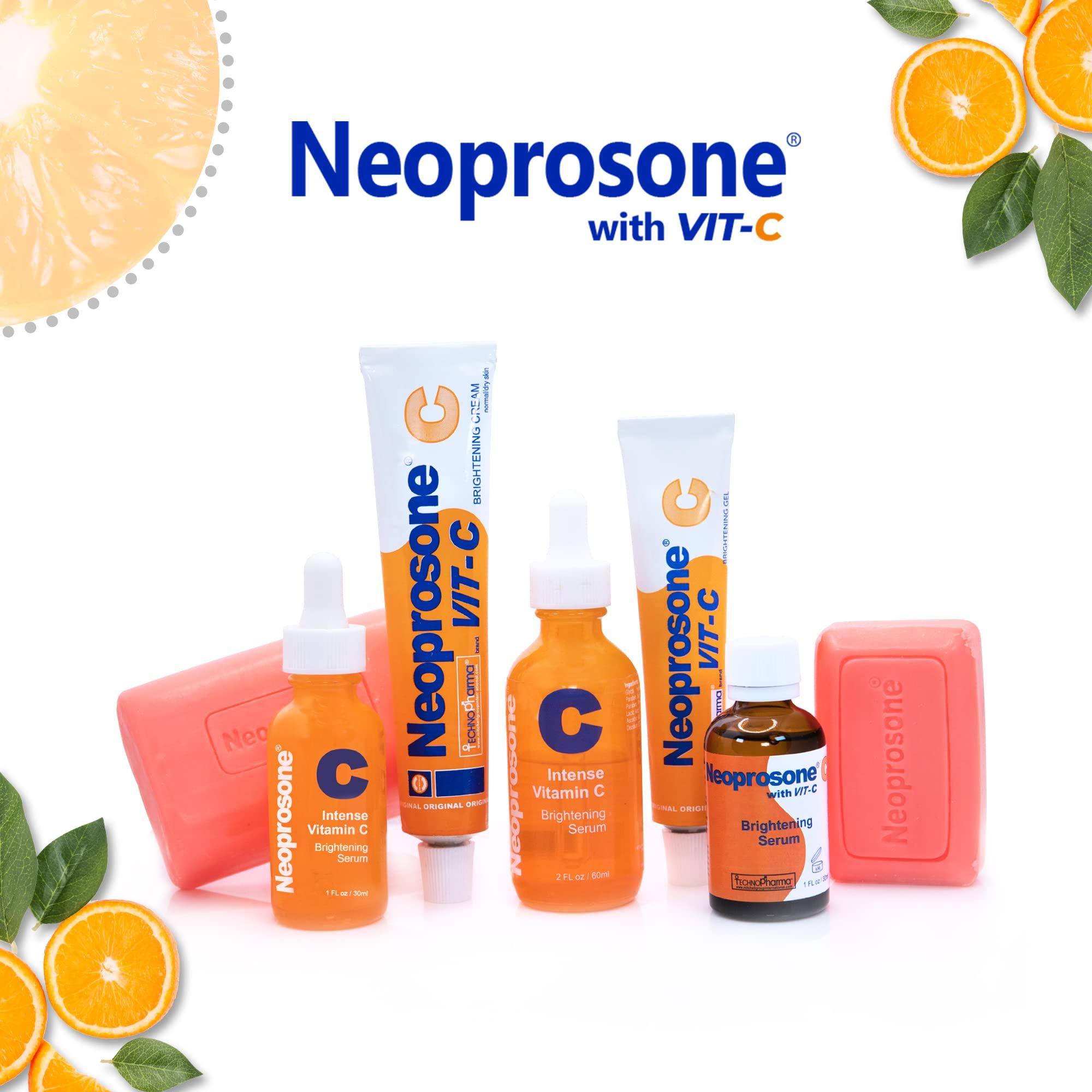 Neoprosone Neoprosone Skin Brightening Cream - 1.7 Fl oz / 50 ml - with Vitamin C and Alpha Arbutin Complex