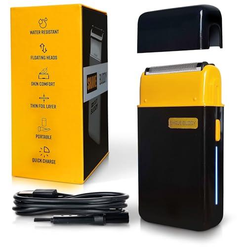 The Cut Buddy Shave Buddy, Compact Foil Electric Shaver for Face & Body, Maintains 5 O'Clock Shadow, Lightweight & Water Resistant, 1 Count