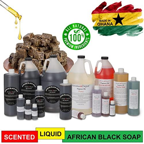 Aroma Depot Aroma Depot Raw African Black Soap Bars From Ghana (3 lbs.)