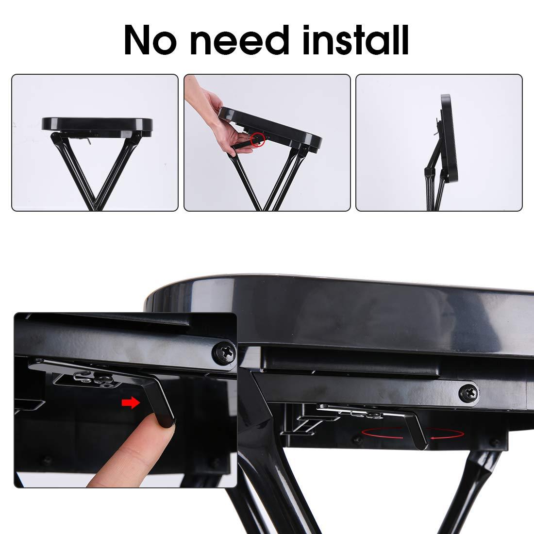 STYLANCE STYLANCE Salon Folding Tray, Salon Tray on Wheels, Salon Tray cart, Barber Shop,Hair Salon Accessories, 35x13.4 Inch