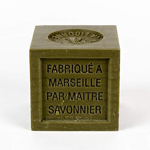 La Licorne Olive oil soap France - Authentic Savon de Marseille soap bar - Cube of 300 g french olive oil soap - La Licorne