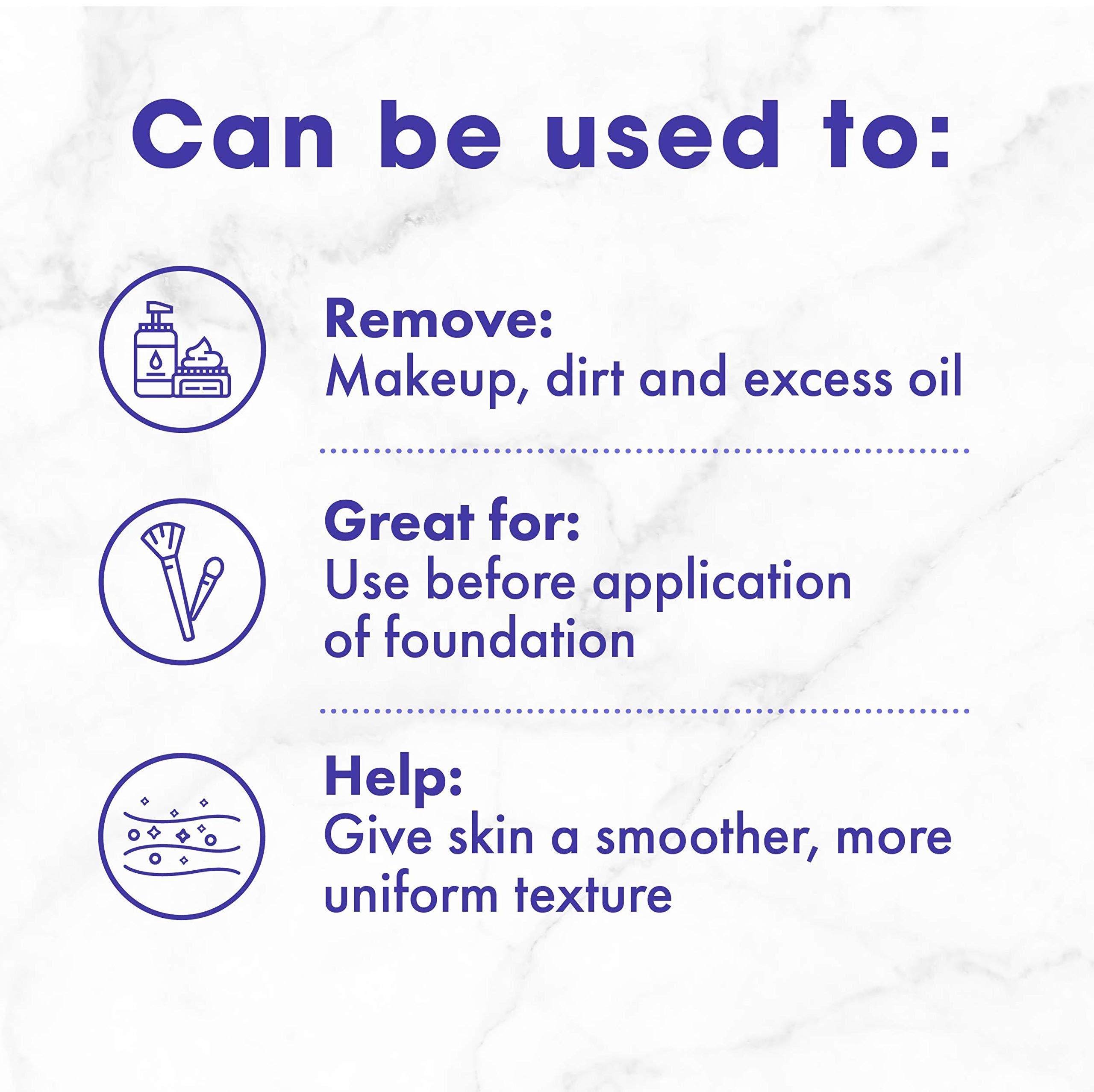 Buf-Puf Buf-Puf Multi Pack, Gentle Facial Sponge,Regular Facial Sponge, Body Sponge, Dermatologist Developed, Removes Deep Down Dirt & Makeup Causes Breakouts and Blackheads, Reusable, Exfoliating