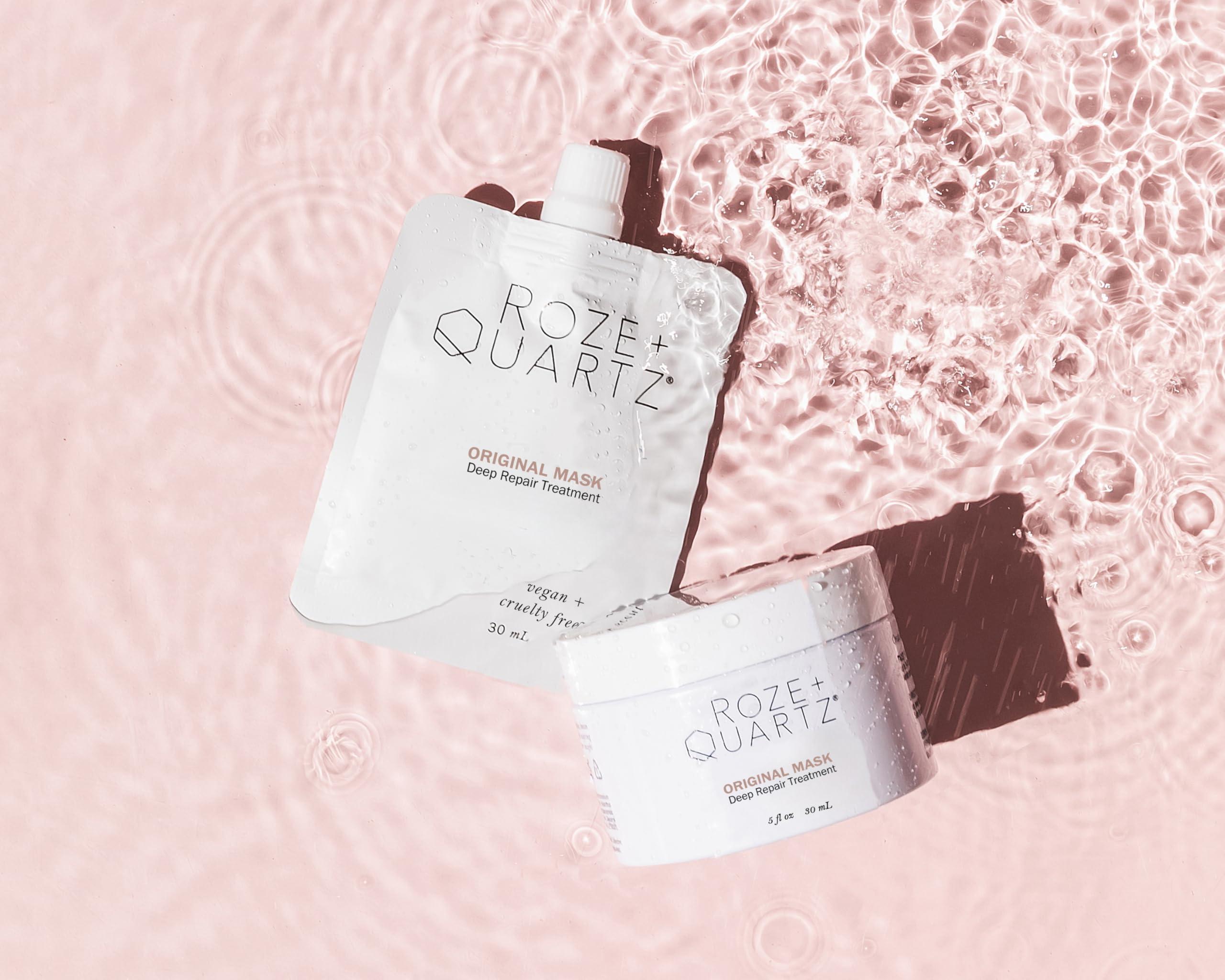 Roze + Quartz Roze + Quartz Original Hair Mask Deep Conditioning Hair Treatment for Dry Damaged Hair (5oz)