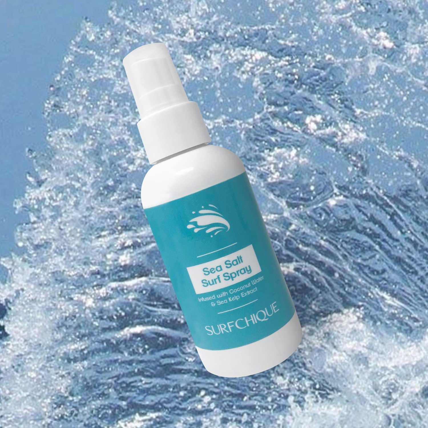 SURFCHIQUE SURFCHIQUE Sea Salt Surf Spray with Coconut Water for Beachy Waves & Texture (8 oz)