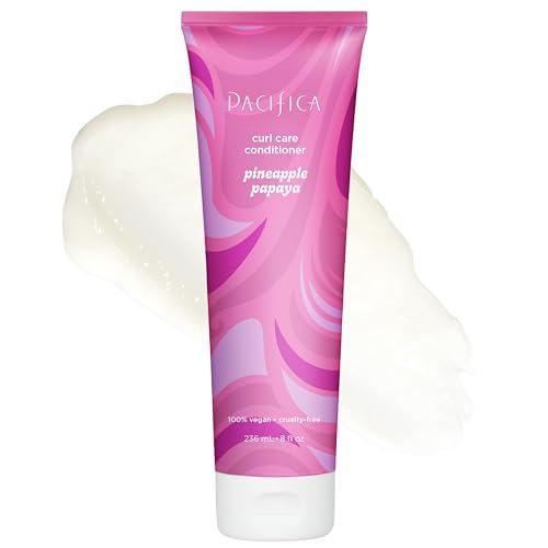 Pacifica Pacifica Curly Hair Conditioner - Pineapple Papaya Curls Hair Care Treatment, Designed to Enhance Natural Curls, Color-Safe, Vegan & Cruelty-Free Dermatologist Tested