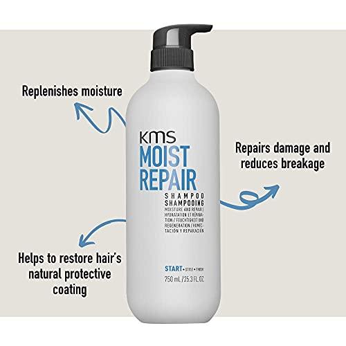KMS KMS MOISTREPAIR Moisturizing Shampoo & Conditioner Liter Duo, 25.3 oz