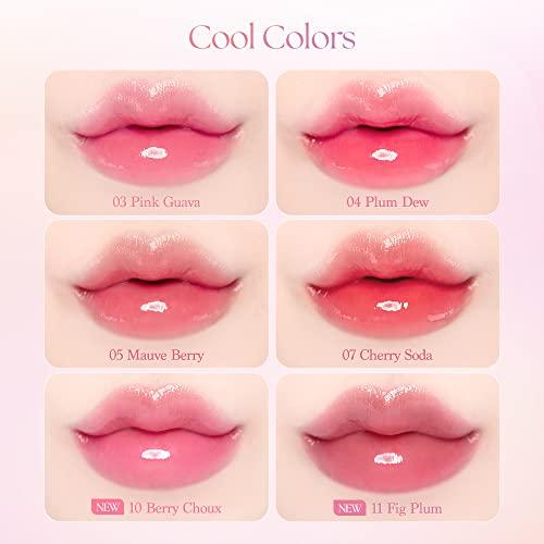 Dasique dasique Juicy Dewy Tint (12 Sweet Marron) 0.12 oz | Light Application with moisture | Long-wearing Glossy Lip Stain, Non-sticky | Vegan, Cruelty-free | K-beauty