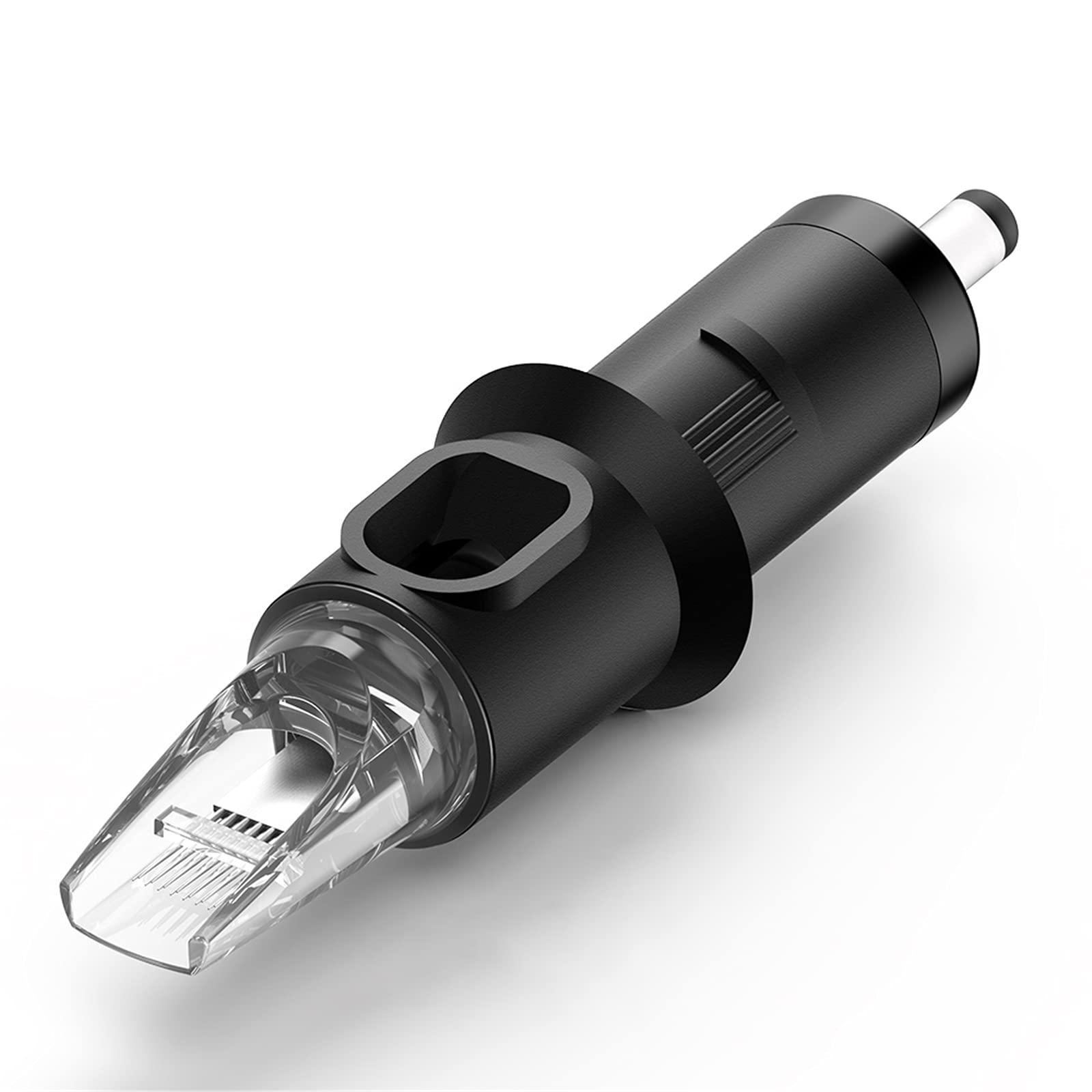 MAXS 20Pcs Tattoo Needles Revolution Cartridge Curved Magnum Shader (0.35Mm Needle) 1205RM 1207RM 1209RM 1211RM 1213RM Box,1013RM/0.3mm